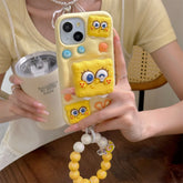 3D SpongeBob Soft Silicone Phone Case